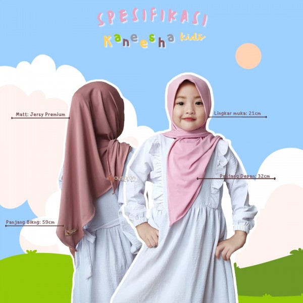 HIJAB KANEESHA INSTANT SCARF KIDS