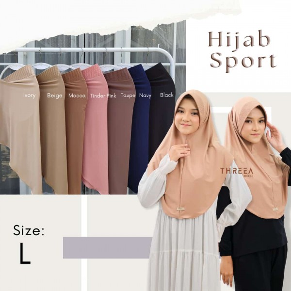 THREEA MODE - HIJAB SPORT (L)