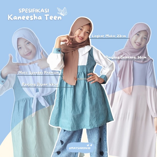 HIJAB KANEESHA  INSTAN SCARF TEEN