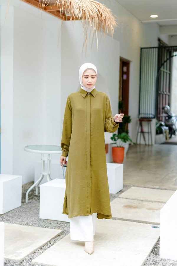 ADDARA LONG TUNIK/MIDDI DRESS