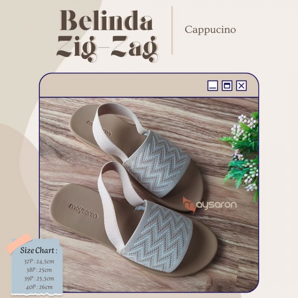 SANDAL BELINDA ZIG-ZAG