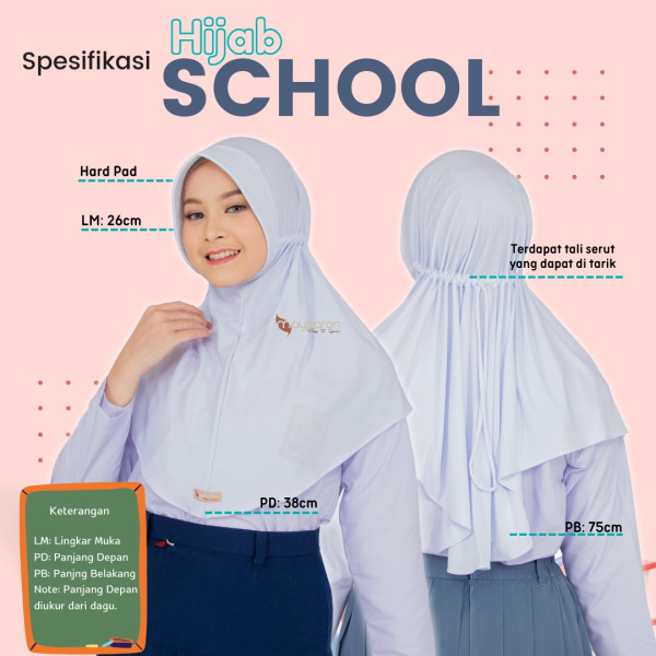 HIJAB SCHOOL SMP, SMU (SERUT)