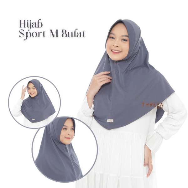 THREEA MODE - HIJAB SPORT (M) BULAT