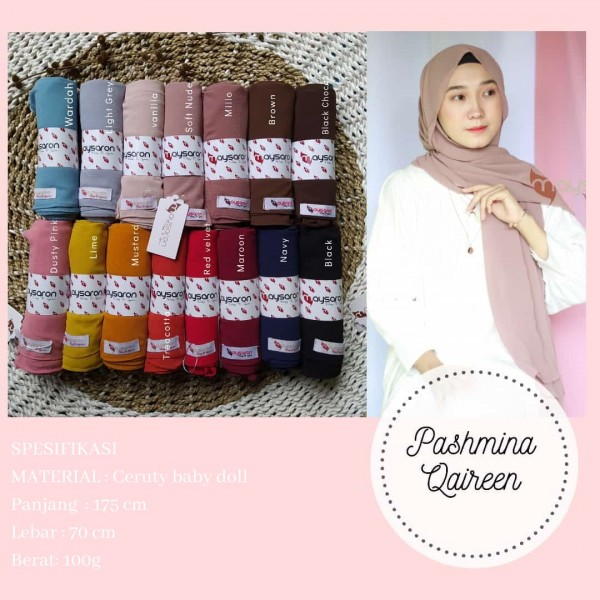 PASHMINA QAIREEN CERUTI